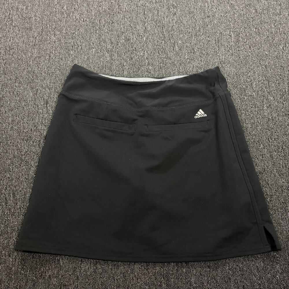 Adidas Climacool Black Double Pocket Golf Tennis Midi Skort Skirt Women's Xs